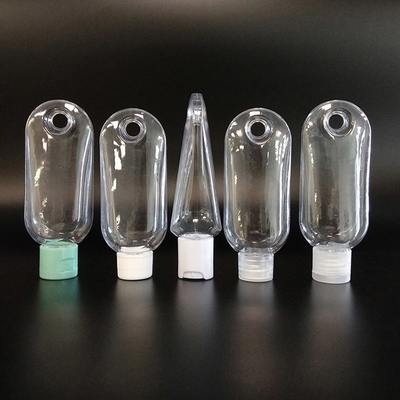 Anpassungsfähige weiße Plastik-Lotionsflaschen mit Bildschirmdruck und Flip-Top-Sperrverschluss