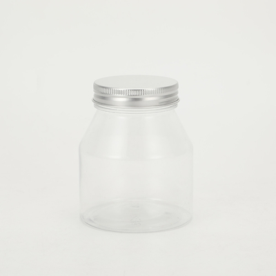 50Ml 100Ml 120Ml 150Ml 200Ml 4Oz Kosmetikglas Klares Haustier-Plastik-Cremeglas mit Plastikdeckel