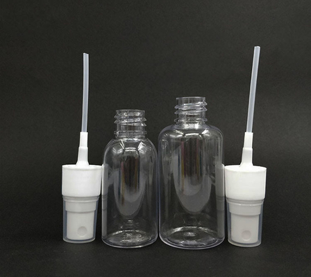Großhandel Leer 1 Unze 10ml 30ml 50ml 60ml 100ml 120ml Runde Form Verpackung Feine Nebel PET Kunststoff Tubular Gesichtspflege