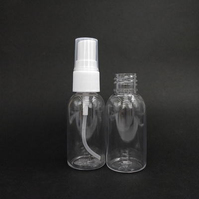 Durchsichtige PET-Plastikflasche mit glatter Oberfläche
