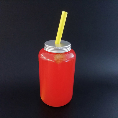 Leckdichte Quadratische Milchteeflaschen mit Schrauben an Deckeln und ergonomischen Griffen