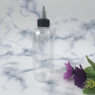Anpassungsfähige transparente Plastik-Dropper-Dispenserflaschen mit Druck