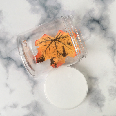 120 ml Plastik-Kosmetikbehälter mit individuellem Logo