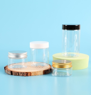 100 ml 120 ml 4 oz 200 ml 300 ml Körper-Scrub-Glas Matte Weiß Behälter Gläser aus Kunststoff