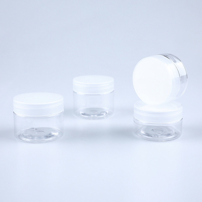 100 ml 120 ml 4 oz 200 ml 300 ml Körper-Scrub-Glas Matte Weiß Behälter Gläser aus Kunststoff