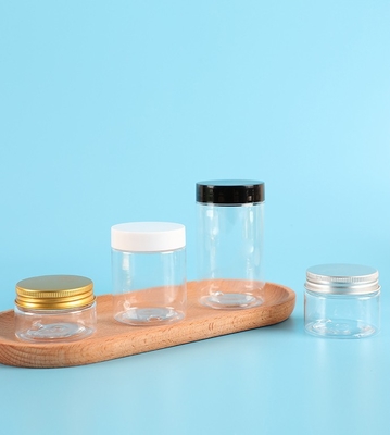 100 ml 120 ml 4 oz 200 ml 300 ml Körper-Scrub-Glas Matte Weiß Behälter Gläser aus Kunststoff