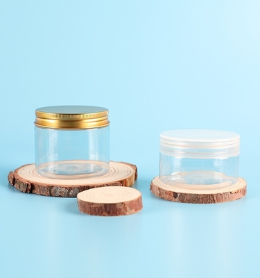 50Ml 100Ml 120Ml 150Ml 200Ml 4Oz Kosmetikglas Klares Haustier-Plastikcreme-Glas für Kosmetik