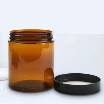 50 ml 60 ml 100 ml 120 ml 250 ml 400 ml 500 ml 2oz 3oz 4oz 5oz 6oz 8oz 12oz 16oz Bernstein Plastikgefäße für Creme Kosmetik