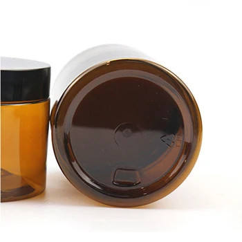 50 ml 60 ml 100 ml 120 ml 250 ml 400 ml 500 ml 2oz 3oz 4oz 5oz 6oz 8oz 12oz 16oz Bernstein Plastikgefäße für Creme Kosmetik