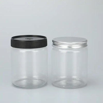 2oz 3oz 4oz 5oz 6oz 7oz 8oz Plastikgefäße mit Aluminiumdeckel
