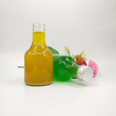 Rundklare Quadratmilch-Teeflaschen für Saft-Teewasser