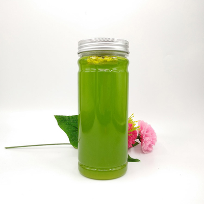 Stylische 0,5 kg Milchtee Flasche mit anpassbarem Griff und Schraube auf dem Deckel