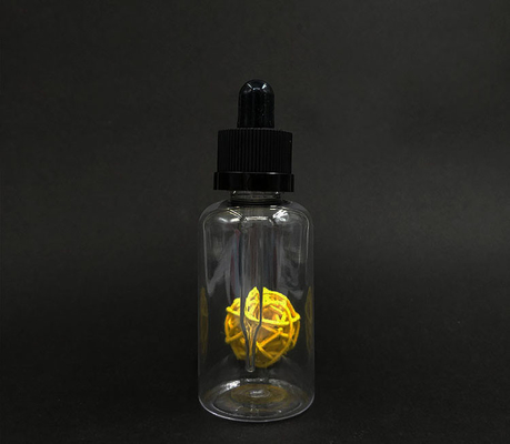 Customized Logo Glas Tropffflaschen Behälter Glatte Oberfläche Flüssigkeitsbehälter