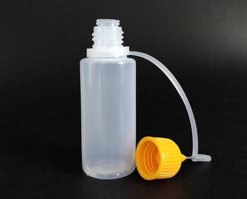 10-120 ml klare Glas-Tropffflaschen mit Schraubkappen Schwarz/transparent