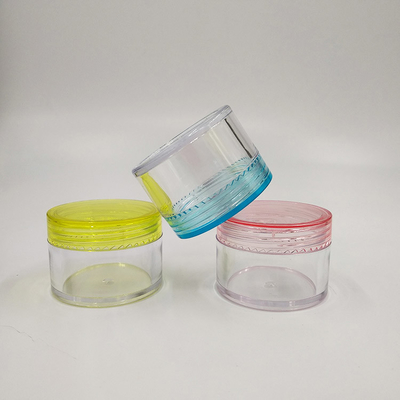 Personalisierte 100 ml Plastik-Kosmetik-Gläser mit anpassbarer Markierung