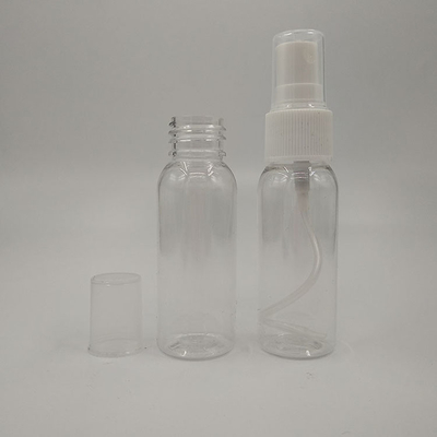 Durchsichtige Sprühflasche aus PET-Kunststoff für den täglichen Gebrauch