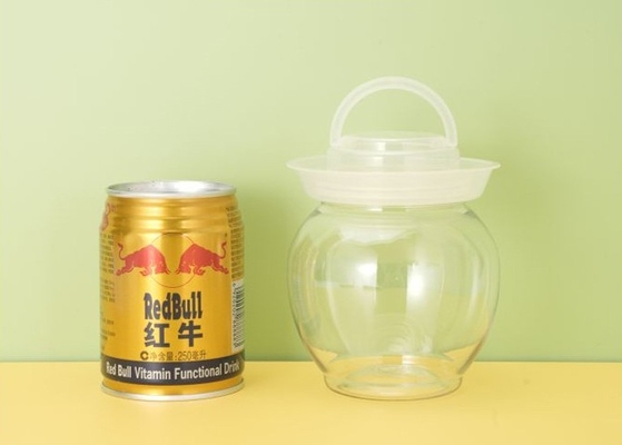 Moderne viereckige und runde Milchtee Trinkflaschen in klaren oder kundenspezifischen Farben von 120 ml bis 500 ml