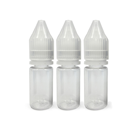 18mm Halsgröße Custom Logo PET-Bildschirm gedruckte kleine Flaschen für Flüssigkeiten 100ml