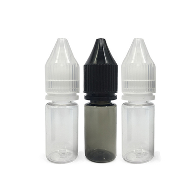 18mm Halsgröße Custom Logo PET-Bildschirm gedruckte kleine Flaschen für Flüssigkeiten 100ml