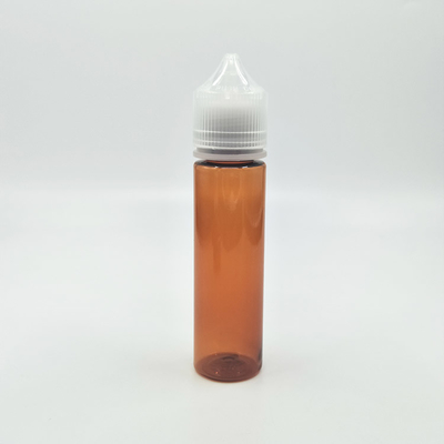 Kindersichere Durchsichtige E-Flüssigkeitsflasche / Flüssigkeitstropfffflaschen mit Druck