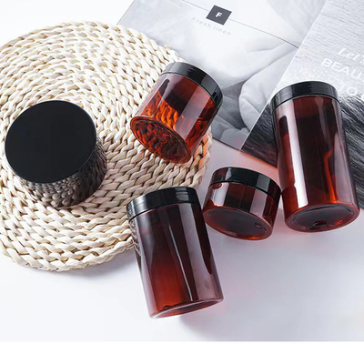 Maßgeschneiderte Acryl-Kosmetik-Glas mit glatter Oberfläche für Creme