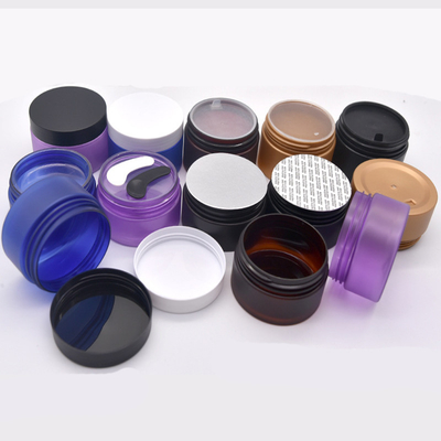 Maßgeschneiderte Acryl-Kosmetik-Glas mit glatter Oberfläche für Creme
