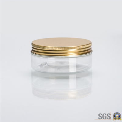 Customized Print Plastic Cosmetic Jar mit glatter Oberfläche und Druckempfindlich oder Aluminiumfolie Dichtung