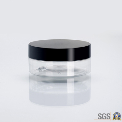 Customized Print Plastic Cosmetic Jar mit glatter Oberfläche und Druckempfindlich oder Aluminiumfolie Dichtung