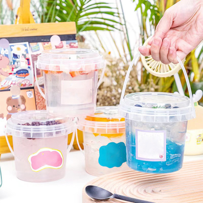 700 ml klare Plastik-Bläser-Tee-Gläser