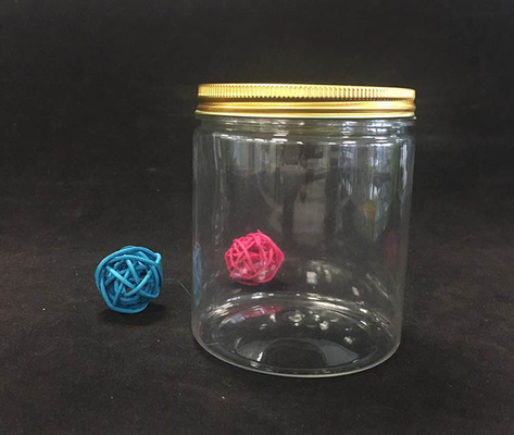 Durchsichtige Runde Boden Plastikgefäße mit druckempfindlichen Deckeln (3oz-8oz)