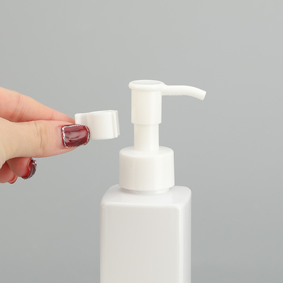 Runde PET-Pumpenflasche mit 24 mm Kaliber in 25,7 g Gewicht für das Heißstempeln