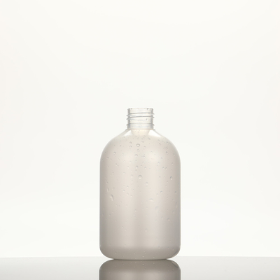 24/410 ml umweltfreundliche runde PET-Flasche mit Pumpenkappe recycelbare klare Plastikflasche