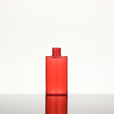 47 mm Durchmesser Leichtgewicht PET Plastik Kosmetikflasche mit überlegenem Seidenbildschirmdruck