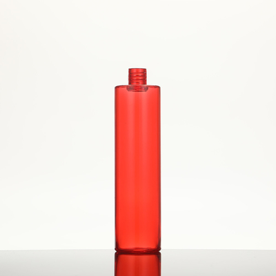 47 mm Durchmesser Leichtgewicht PET Plastik Kosmetikflasche mit überlegenem Seidenbildschirmdruck