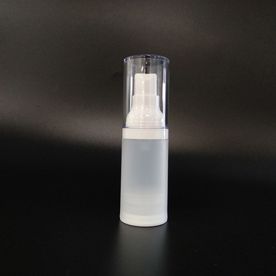 25.7g Schraubverschluss Shampoo Pump Flasche für Haustiere / klare Plastikflasche für Haustiere zur Verteilung von Kosmetiklotionen