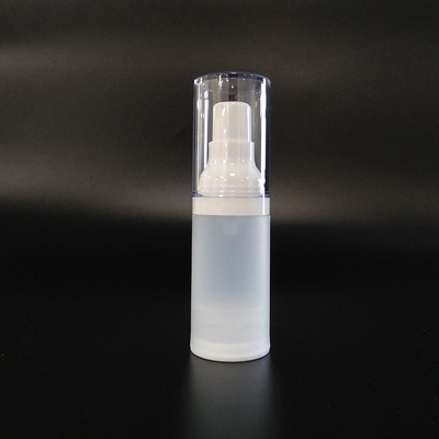 25.7g Schraubverschluss Shampoo Pump Flasche für Haustiere / klare Plastikflasche für Haustiere zur Verteilung von Kosmetiklotionen