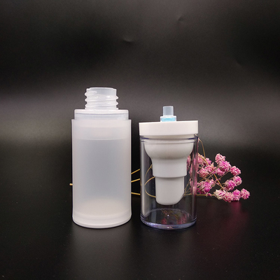 25.7g Schraubverschluss Shampoo Pump Flasche für Haustiere / klare Plastikflasche für Haustiere zur Verteilung von Kosmetiklotionen