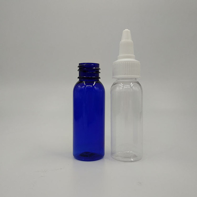 50 ml individuell angefertigte klare Schraubenflaschen mit individuellem Druck