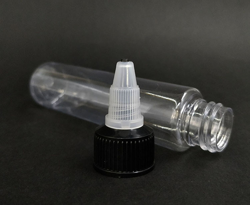 Individuell angefertigte Plastikflasche mit Schraubboden mit Flüssigdrucken