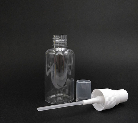 Dauerhafte, runde, glatte PET-Plastikflasche für den täglichen Gebrauch