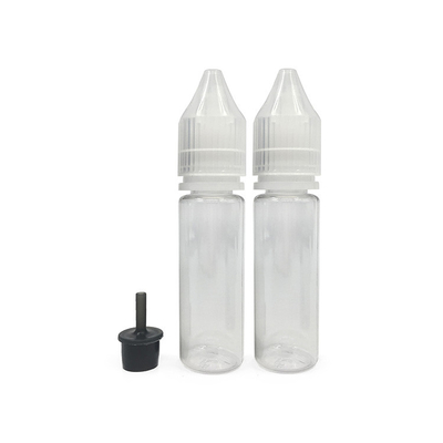 18mm-Schraubkappe Kindersichere Flaschen aus Kunststoff für E-Liquid