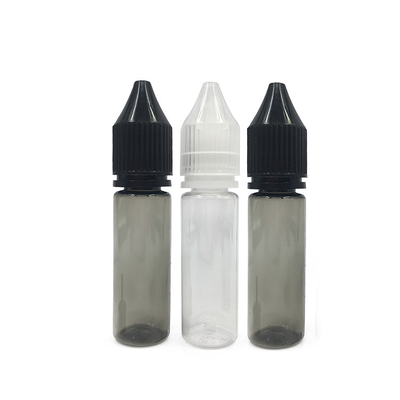 18mm-Schraubkappe Kindersichere Flaschen aus Kunststoff für E-Liquid