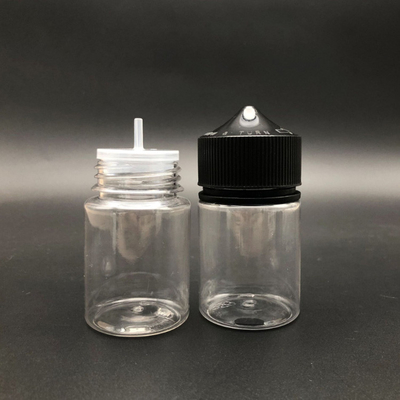 Anpassungsfähige klare PET-Flaschen mit 10 ml, 15 ml, 30 ml, 60 ml, 80 ml und 100 ml Flaschen