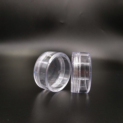 Personalisierte 30ml glatte Plastik-Kosmetik-Glas mit benutzerdefiniertem Logo