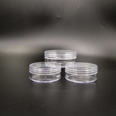 Personalisierte 30ml glatte Plastik-Kosmetik-Glas mit benutzerdefiniertem Logo