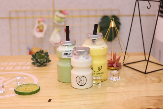 Quadratisch isolierte Milchtee-Töpfe mit Griff