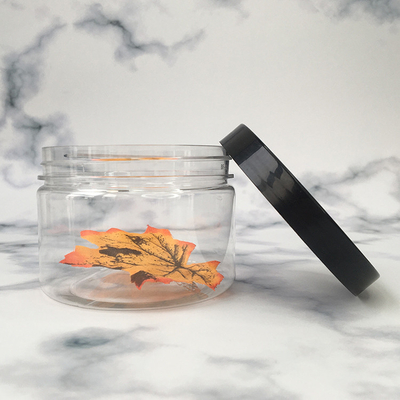 Anpassungsfähige klare Plastikglasbehälter mit Aluminiumdeckeln für 2-8oz Kapazität