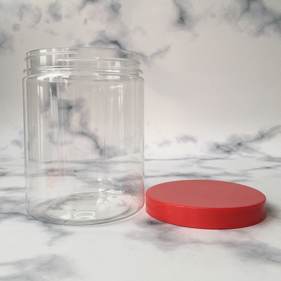 Durchsichtige Plastikflaschen mit Deckel 2oz 3oz 4oz 5oz