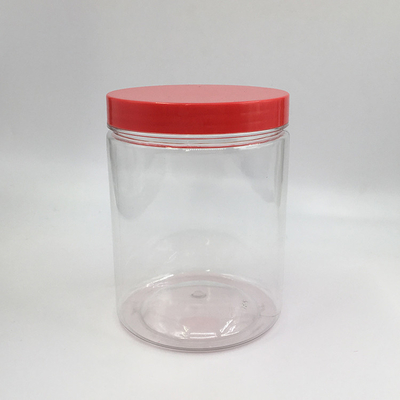 Durchsichtige Plastikflaschen mit Deckel 2oz 3oz 4oz 5oz