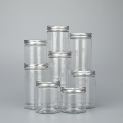 Bequeme Honiglager Breite Plastikgefäße mit Deckel und Aluminiumkappe für PET-Flaschen